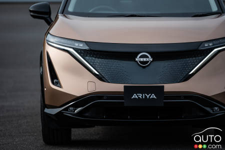 2022 Nissan Ariya, front